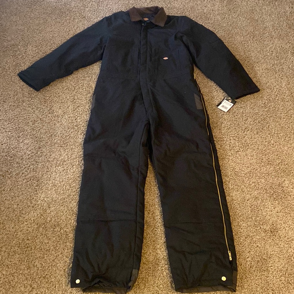 Dickies Mens Tv239 Premium Insulated Coveralls/Overalls Workwear Apparel Men (L)